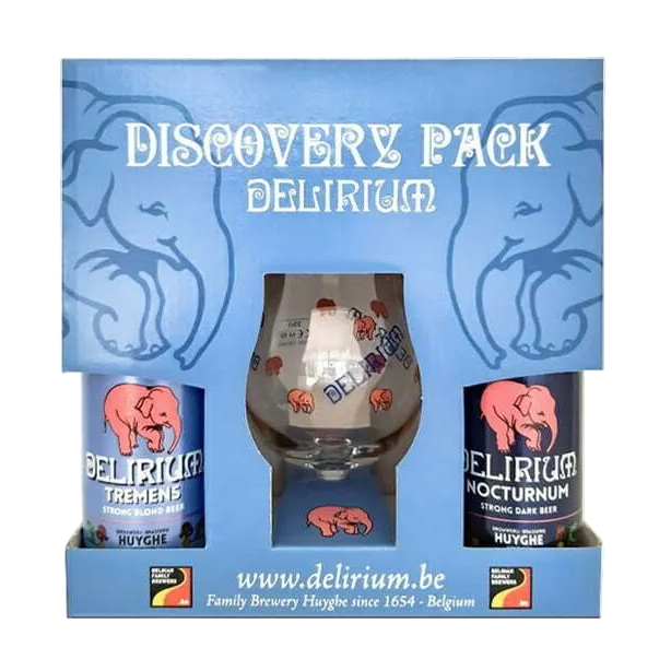 Delirium - Discovery Pack 4 Botellas + Copa Tulipa