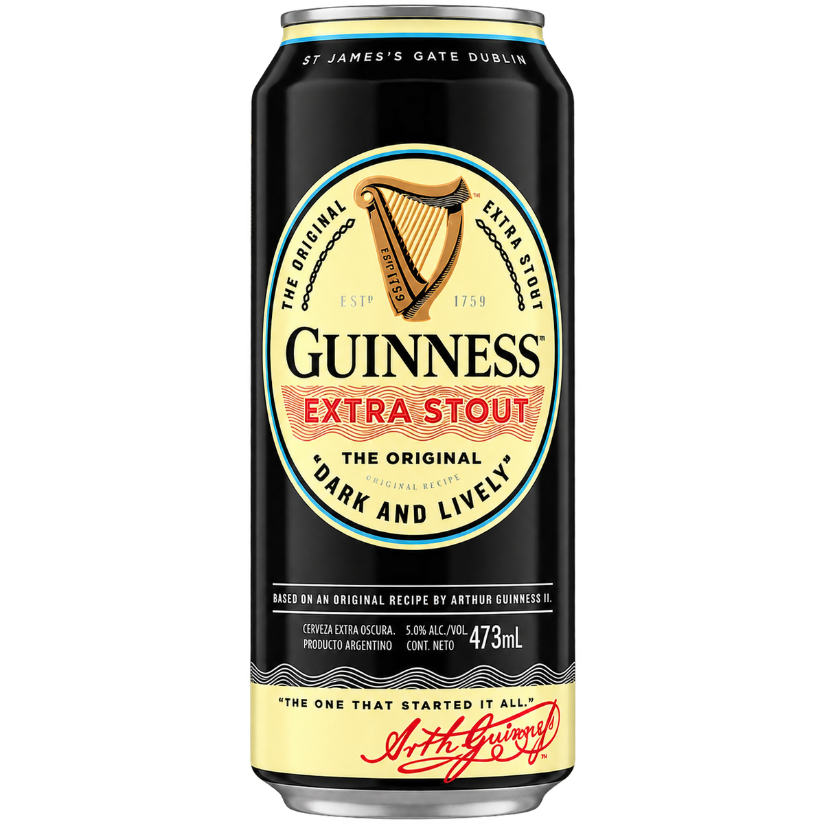 Guinness - Extra Stout Original 473 cc